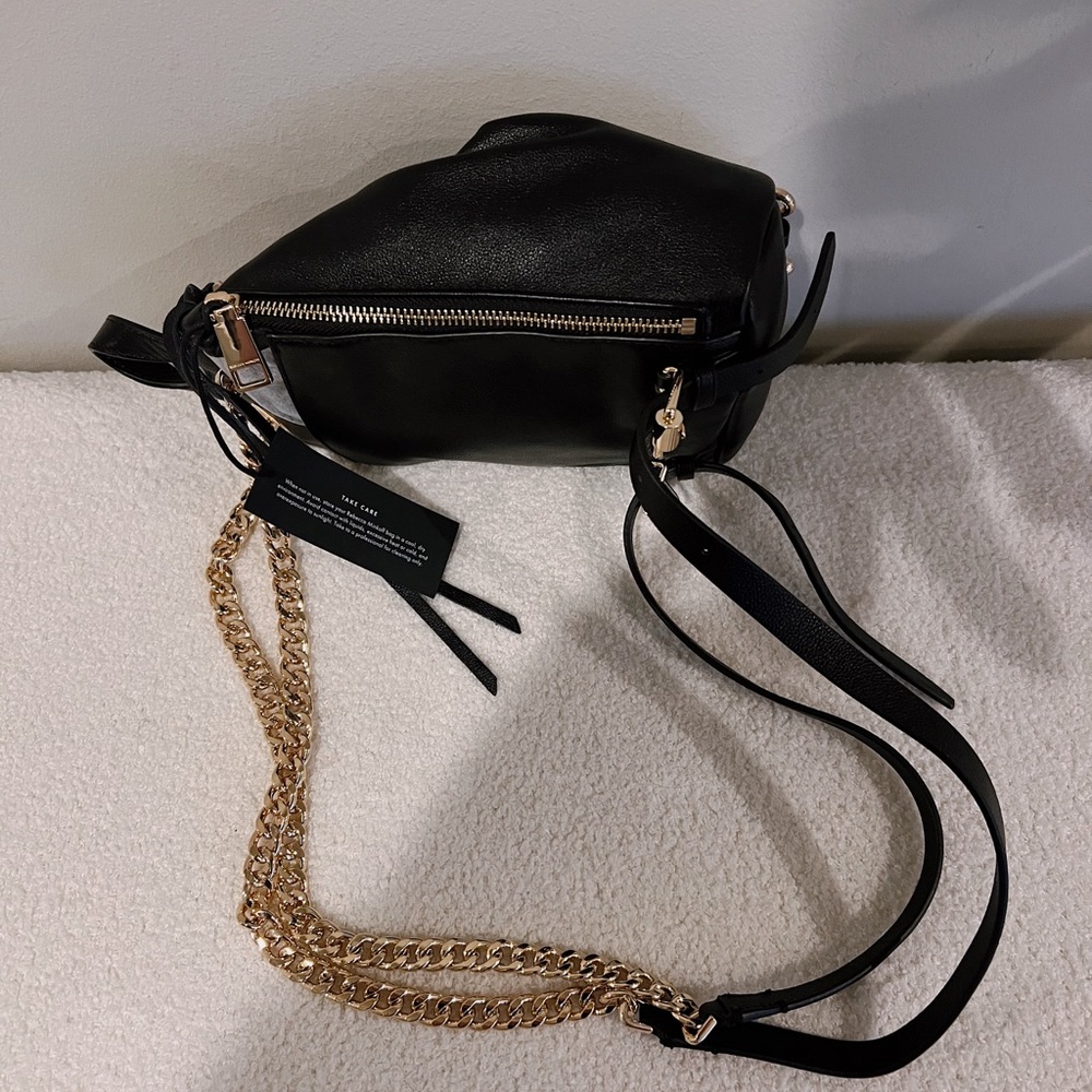Julian Chain Leather Backpack - Picture 3 of 4